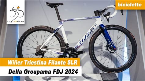 La Wilier Triestina Filante Slr Del Team Groupama Fdj Youtube