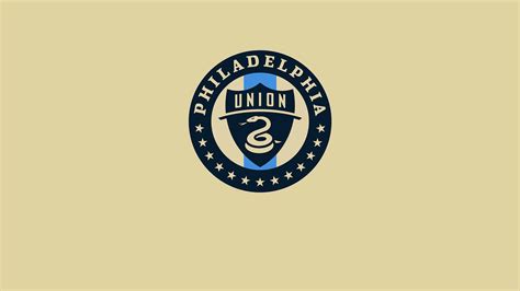 Download Simple Design Philadelphia Union Logo Wallpaper | Wallpapers.com