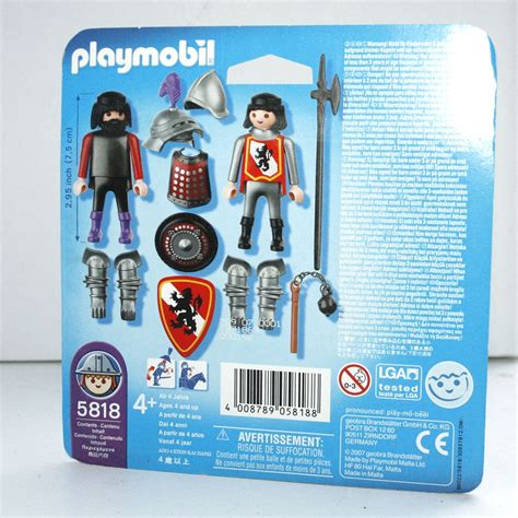 Playmobil Set 5818 Usa Knights Pack 2 Klickypedia