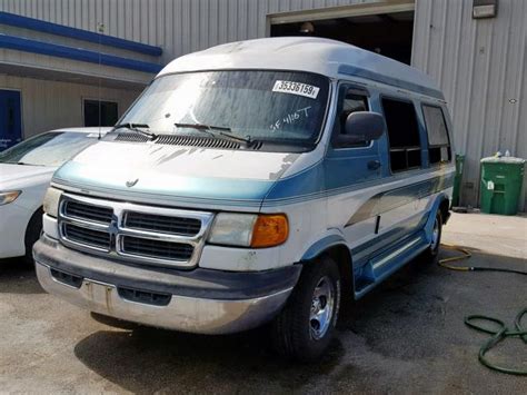 1999 Dodge Ram Van B1500 Photos Fl Ft Pierce Salvage Car Auction On Wed Jun 10 2020