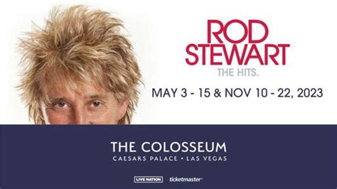 Rod Stewart: The Hits in Las Vegas at Caesars Palace (Nov. 2023) | KOST ...