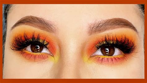 MAQUILLAJE SENCILLO NARANJA PRIMAVERAL YouTube