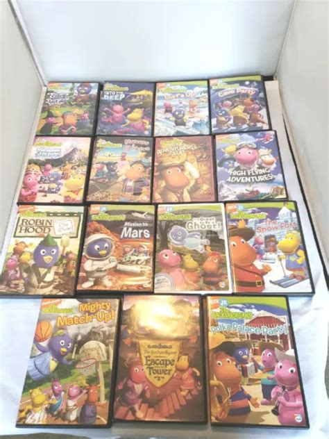 Nick Jr The Backyardigans Nickelodeon Lot Of 15 Dvds Pre Owned Cave Party Eur 68 20 Picclick Fr