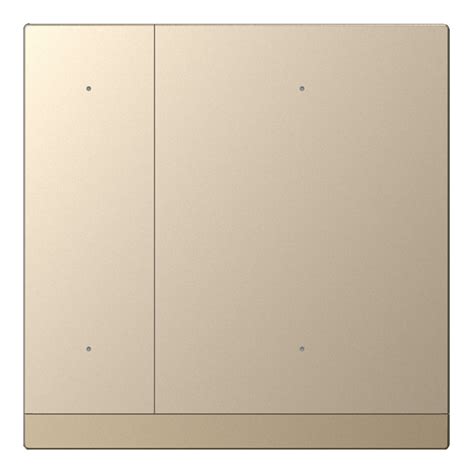 gvs chpb  knx tastsensor waltz  fach aluminium champagner