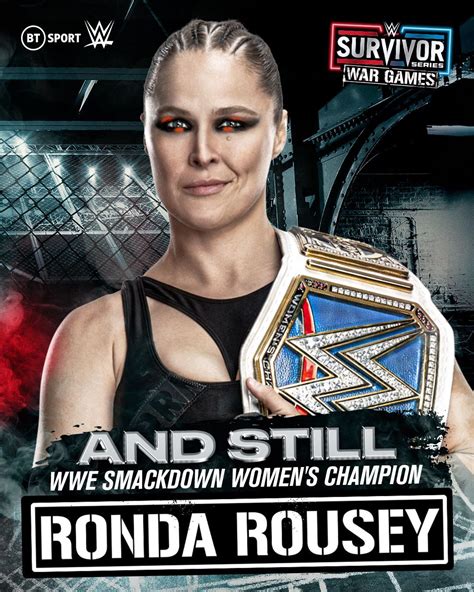 Ronda Rousey WWE SmackDown Womens Championship Survivor Series