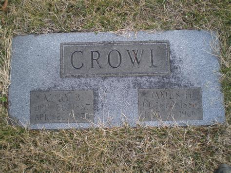 James H Crowl 1880 1960 Find A Grave Memorial