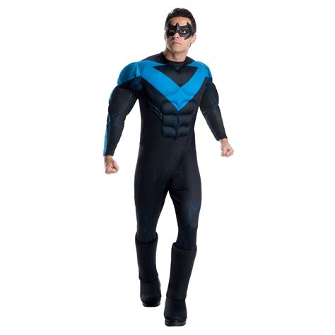 Halloween DC Super Heroes Nightwing Deluxe Adult Costume - Walmart.com