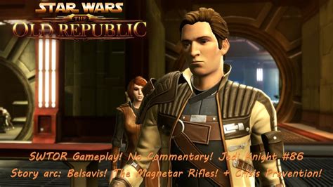 SWTOR Gameplay No Commentary Jedi Knight 86 Story Arc Belsavis The