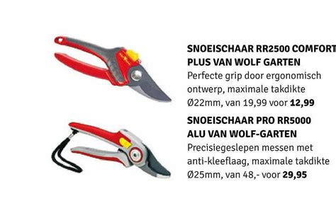 Snoeischaar Rr Comfort Plus Van Wolf Garten Of Snoeischaar Pro