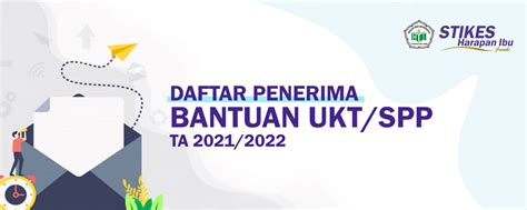 Daftar Penerima Bantuan Ukt Spp Ta Stikes Harapan Ibu Jambi