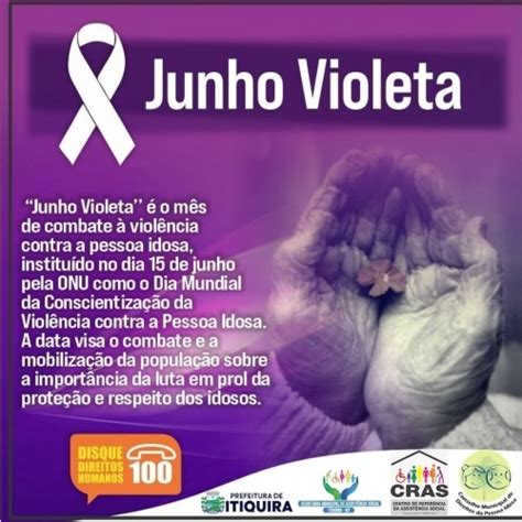 15 de Junho Dia Mundial de Conscientização da Violência contra a