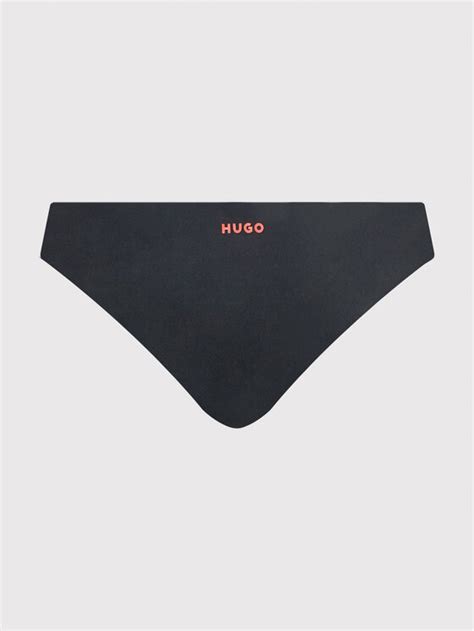 Hugo Bas De Bikini Pure 50470210 Noir Modivo Fr