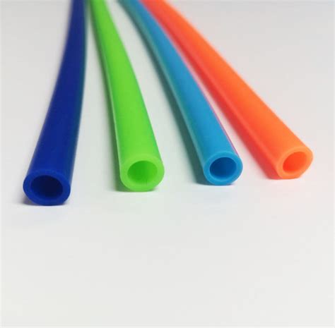 Food Grade Silicone Tubing Multi Color Mpa Flexible Rubber Tubing High