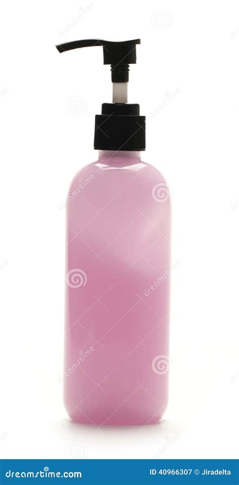 Pink Lotion Bottle Stock Image Image Of Lotion Body 40966307