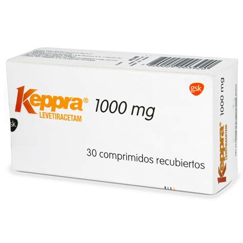 Keppra Levetiracetam 1000 Mg 30 Comprimidos Recubierto Cruz Verde