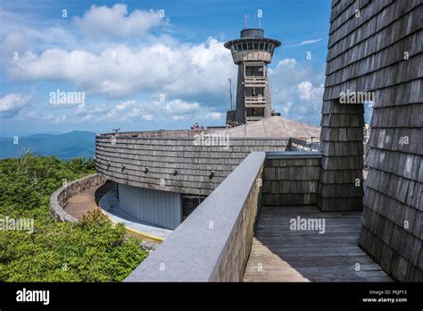 Brasstown Bald Observation Deck And Tower Is The Highest Point In The State Of Georgia With