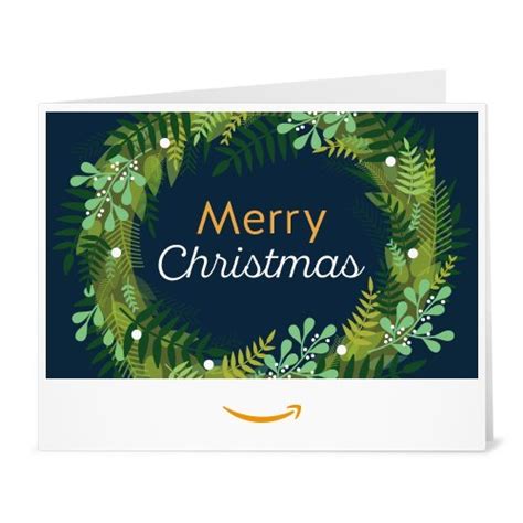 Amazon Gift Card - Print - Christmas Wreath (B077811QHK) | Amazon price ...