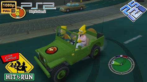 The Simpsons Hit Run Wwii Car Ps Hd Gameplay Pcsx Youtube