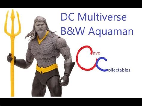 Dc Multiverse Aquaman Bbts Exclusive Limited Black White Accent