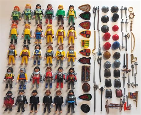 PLAYMOBIL RITTER FIGUREN mit zubehör Konvolut 30 stück Große Sammlung