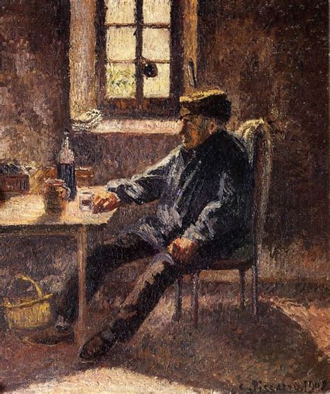 Старый винодел в Морэ (1902) (картина) — Камиль Писсарро