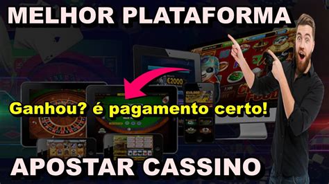 Melhor Plataforma De Aposta Cassino Youtube