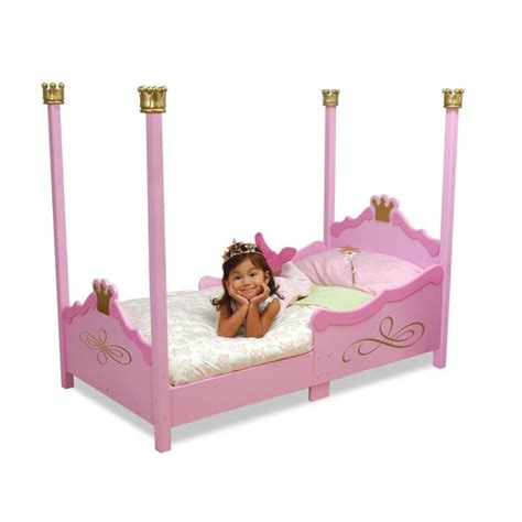 KidKraft Pink Princess Toddler Bed at Lowes.com