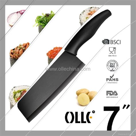 7 Inch Forever Sharp Ceramic Cleaver Knife W175g Olle China