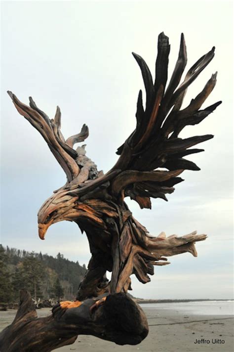 Artiste Bois Flotté Les sculptures de bois flotté de Debra Bernier