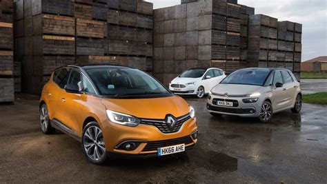 Renault Scenic Vs Citroen C4 Picasso Vs Ford C MAX Auto Express