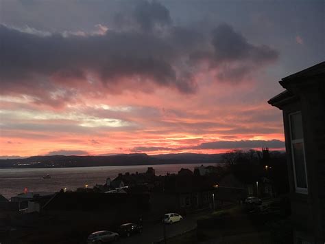 Sunrise Over The Firth Of Clyde Second Morning Christine Mcintosh