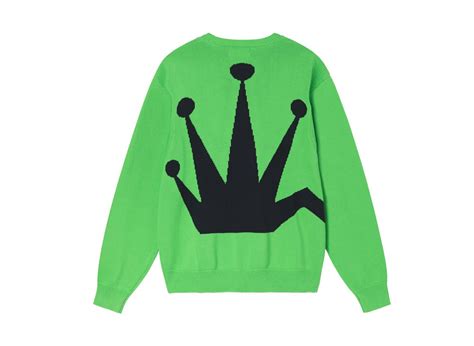 Stussy Bent Crown Sweater Lime の新品 中古フリマ 通販 スニダン