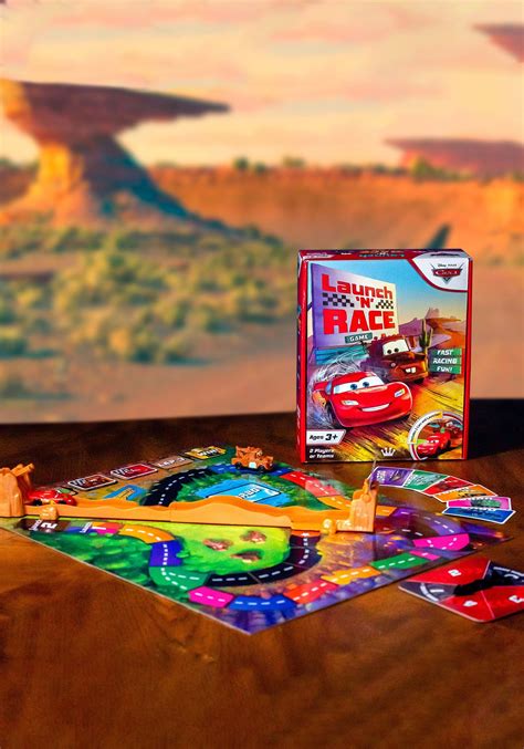 Disney Pixar Cars Launch 'N' Race Game | Board Games - $19.99