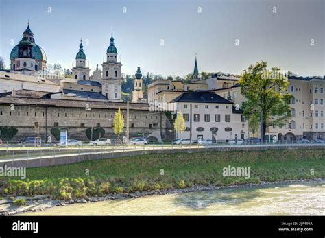 Salzburg city center, HDR Image Stock Photo - Alamy