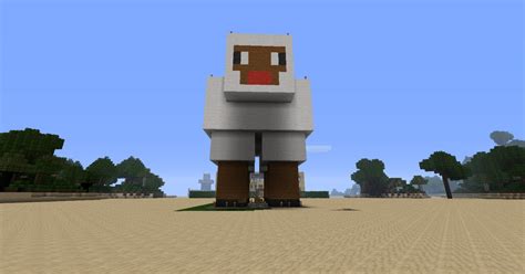 Giant Sheep Schaf Minecraft Map