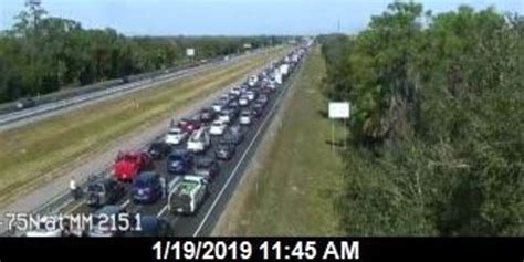 Video Multi Vehicle Crash On I 75 North In Manatee County