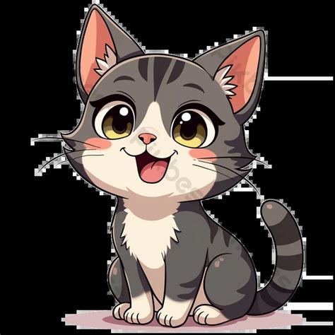 gambar kucing kartun  gratis pikbest