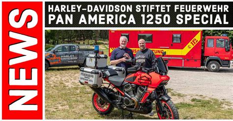 Harley Davidson Stiftet Umgebaute Pan America Special F R