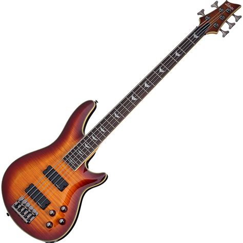 Schecter Omen Extreme 5 Vintage Sunburst Finish