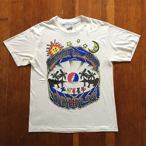 Vintage 1993 Grateful Dead T Shirt Grateful Dead Summer Tour Etsy