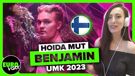 BENJAMIN HOIDA MUT REACTION UMK 2023 Finland Eurovision 2023