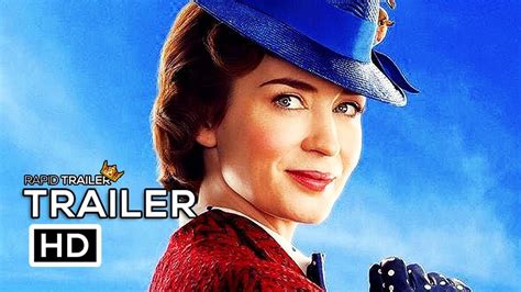 Mary Poppins Returns Official Trailer Teaser 2018 Emily Blunt Disney