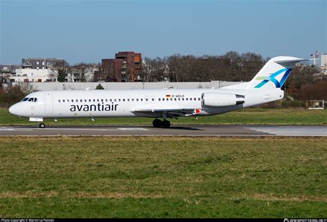 D AOLH Avanti Air Fokker 100 F28 Mark 0100 Photo By Martin Le Penven