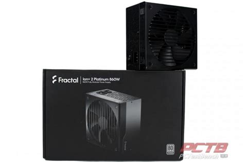 Fractal Ion 2 Platinum 860W PSU Review PCTestBench