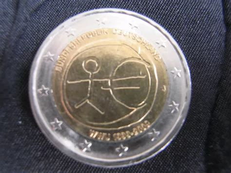 2 EURO GEDENKMÜNZE Deutschland Strichmännchen 2009 Prägeanstalt J EUR