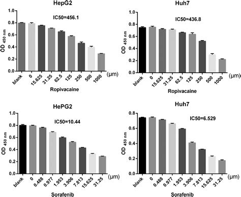 Ropivacaine Synergizes With Sorafenib To Induce Apoptosis Of