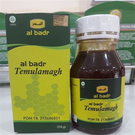 Jual Madu Maag Temulamagh Al Badr Nett 350 Gr Shopee Indonesia