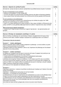 Cours de SVT sur l expression stabilité et variabilité de l