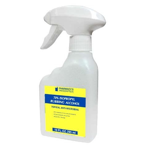 Rubbing Alcohol Spray 70% 10oz #D-91596-12