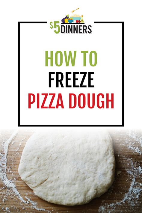 How To Freeze Pizza Dough On Dinners